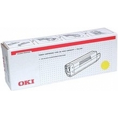 OKI - OKI 42127488 Sarı Orjinal Toner - C5100 / C5200 (T4313)