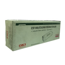 OKİ C5100-C5200-C5300-C5400 42127489 Magenta Original Laser Toner