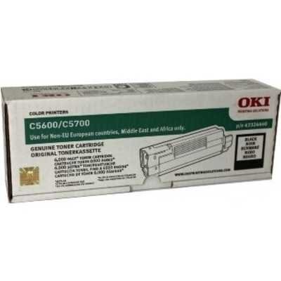 OKI C5600 / C5700 43324440 Black Original Toner - 3
