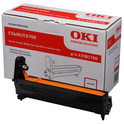 OKI 43381706 Kırmızı Orjinal Drum Ünitesi - C5600 / C5700 (T6903) - OKI
