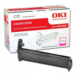 OKI 43870006 Kırmızı Orjinal Drum Ünitesi - C5650 / C5750 (T3909) - OKI
