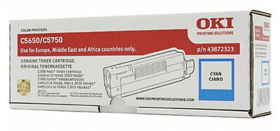 OKI 43872323 Mavi Orjinal Toner - C5650 / C5750 (T4575) - OKI