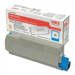 OKI C5800 / C5900 / C5550 43324423 Cyan Original Toner - OKI
