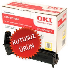 OKI - OKI C5800 / C5900 / C5550 43381721 Yellow Drum Unit (Without Box)