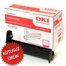 OKI C5800 / C5900 / C5550 43381722 Magenta Drum Unit (Without Box)