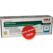 OKI - OKI C5850 / C5950 43865743 Cyan Original Toner