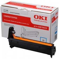 OKI - OKI C5850-C5950 43870023 Cyan Drum Unit