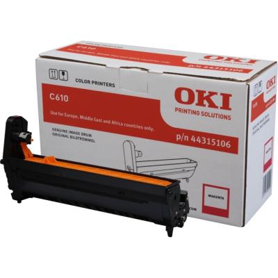 OKI C610 44315106 Magenta Original Drum Unit - OKI