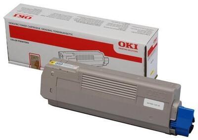 OKI C610 44315305 Yellow Original Toner - OKI