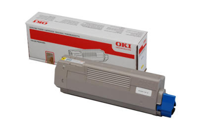 OKI C612 46507517 Yellow Original Toner - OKI