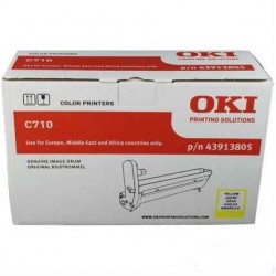 OKI 43913805 Sarı Orjinal Drum Ünitesi - C710 (T3406) - OKI