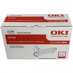 OKI - OKI C710 / C711 43913806 Magenta Original Drum Unit