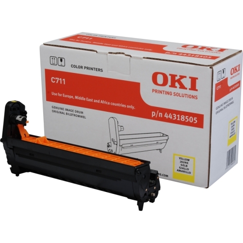 OKI 44318505 Sarı Orjinal Drum Ünitesi - C711 (T3925) - 2