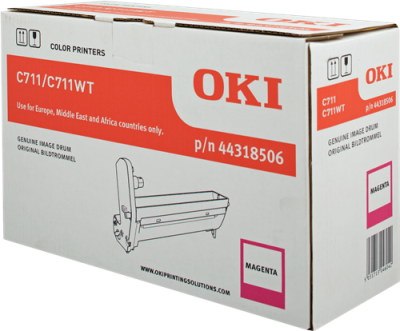 OKI 44318506 Kırmızı Orjinal Drum Ünitesi - C711 (T9841) - OKI