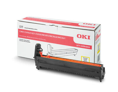 OKI - OKI C801 / C810 / C830 / MC851 / MC860 / MC861 44064009 Yellow Drum Unit