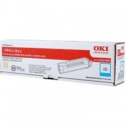 OKI C801-C821 44643007 Cyan Original Toner - OKI