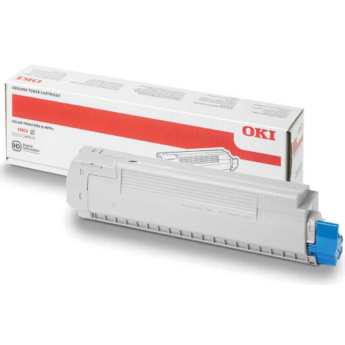 OKI C801-C821 44643007 Cyan Original Toner - 2