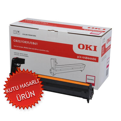 OKI - OKI C822 / C831 / C841 Magenta Original Drum Unit 44844406 (Damaged Box)