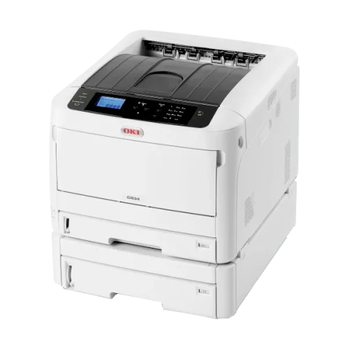 OKI C834DNW A3 Colour Laser Printer (47228005) - 1