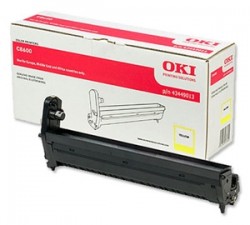 OKI - OKI 43449013 Sarı Orjinal Drum Ünitesi - C8600 / C8800 (T4394)