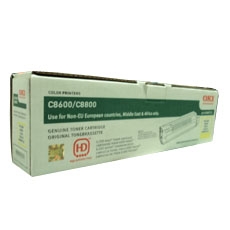 OKİ C8600-C8800 43487721 Yellow Original Toner - OKI