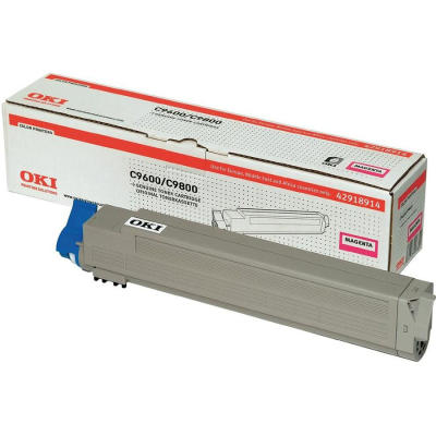 OKI 42918914 Kırmızı Orjinal Toner - C9600 / C9800 (T7604) - OKI