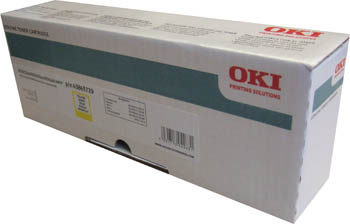 OKI ES5460 43865729 Yellow Original Toner - OKI