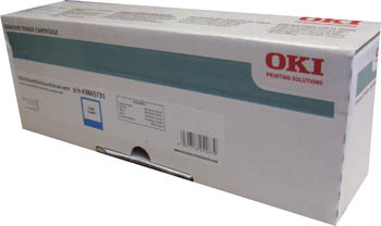 OKI - OKI 43865731 Mavi Orjinal Toner - ES5460 / MC560 (T6747)
