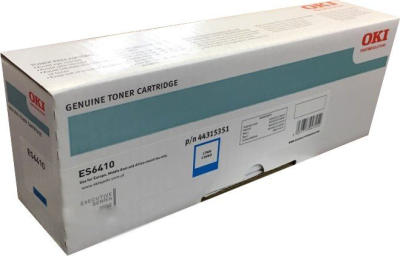 OKI ES6410 DM 44315351 Cyan Original Toner - ES6410DM Printer Toner - OKI