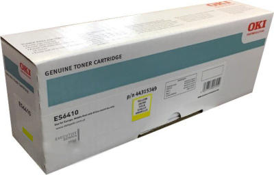 OKI ES6410 DM 44315351 Yellow Original Toner - ES6410DM Printer Toner - OKI