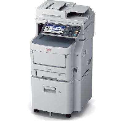 OKI MC760DN Tarayıcı + Dubleks + Fotokopi + Faks A4 Renkli Çok Fonksiyonlu Lazer Yazıcı - OKI