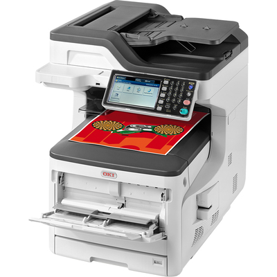 OKI MC853DN Scanner + Photocopy + Fax Multifunction Colour Laser Printer - Thumbnail