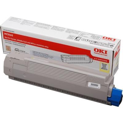 OKI 44059225 Sarı Orjinal Toner - MC860 (T8773) - OKI