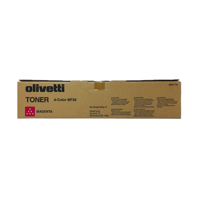 Olivetti B0579 8938-719 Kırmızı Orjinal Toner - D-COLOR MF30 (T17662) - OLIVETTI