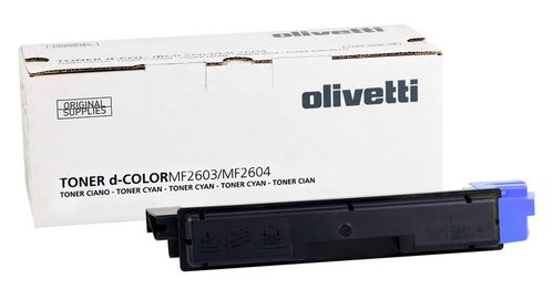 Olivetti D-Color MF2603, MF2604, MF2614, P2026 Cyan Original Toner (B0947) 