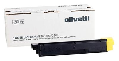 Olivetti D-Color MF2603, MF2604, MF2614, P2026 Yellow Original Toner (B0949) - OLIVETTI
