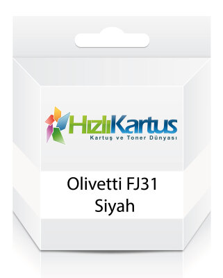 Olivetti FJ31 Siyah Muadil Kartuş - Fax Lab 100 - OLIVETTI