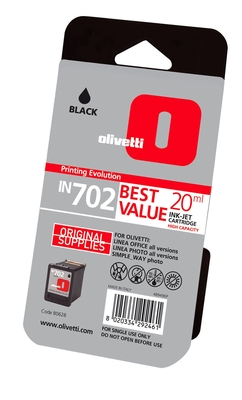 OLIVETTI - Olivetti IN702 (B0628) Black Original Kartuş