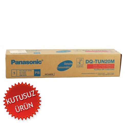 Panasonic DQ-TUN20M Magenta Original Toner - DPC 262 / 322