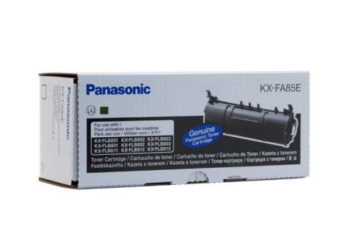 Panasonic KX-FA85E Black Original Toner - KX-FLB851 / KX-FLB881 / KX-FL511