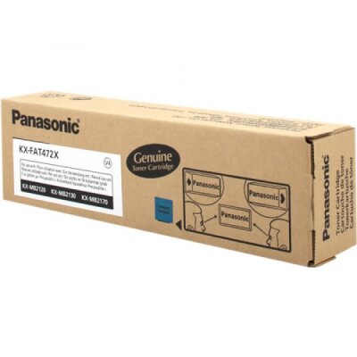 Panasonic KX-FAT472X Siyah Orjinal Toner - KX-MB2120 - PANASONIC
