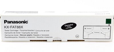 Panasonic KX-FAT88X Siyah Orjinal Toner - KX-FL400 / KX-FL401 - PANASONIC