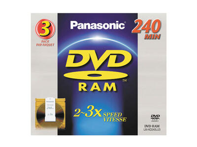 Panasonic LM-AD240LU3 DVD-RAM (T12547) - PANASONIC