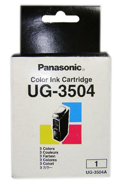 PANASONIC - Panasonic UG-3504 UF-342 Original Color Fax Cartridge