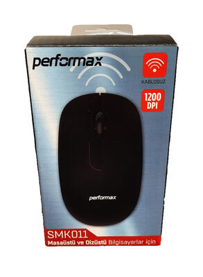 Performax SMK011 Wireless Black Optical Mouse - PERFORMAX