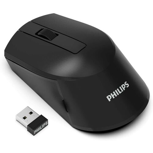 Philips M374 Black 2.4GHz Wireless Mouse (SPK7374)