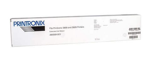 Printronix 260059-002 Original Ribbon Six Pack - S809 / S828