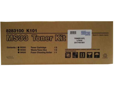 PRINTRONIX - Printronix MS33 8283100 K101 Toner Kit (Toner + Fuser Cleaning Roller + Waste Unit)