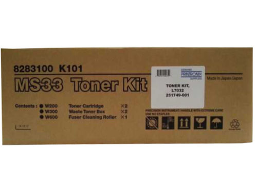 Printronix MS33 8283100 K101 Toner Kit (Toner + Fuser Cleaning Roller + Waste Unit)