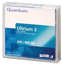 Quantum LTO-3 Ultrium 3 400 GB/ 800 GB Data Cartridge - 